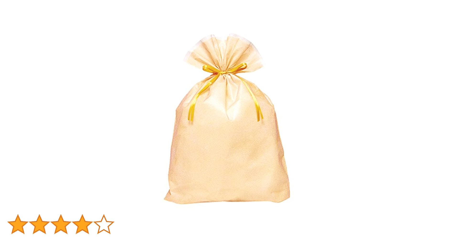 Amazon | 包む ラッピング袋 シンテックス巾着BAG(マチ付) LL